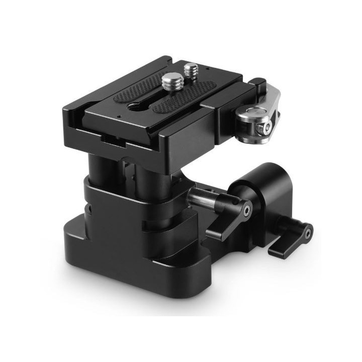 SmallRig 2092B - Universal 15mm LWS Baseplate with Integrated QR Plate