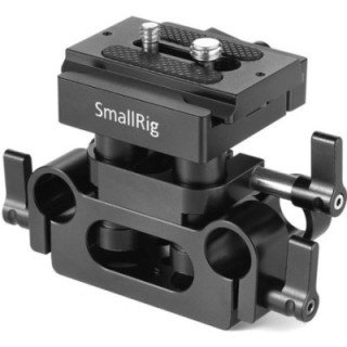 SmallRig DBC2272B - Universal 15mm Rail Support System Baseplate