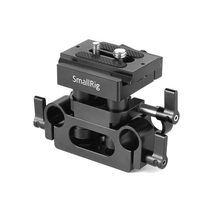 SmallRig DBC2272B - Universal 15mm Rail Support System Baseplate