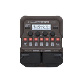 Zoom A1 FOUR - Acoustic Guitar Multi-Effects Processor w/out PSU AD16E