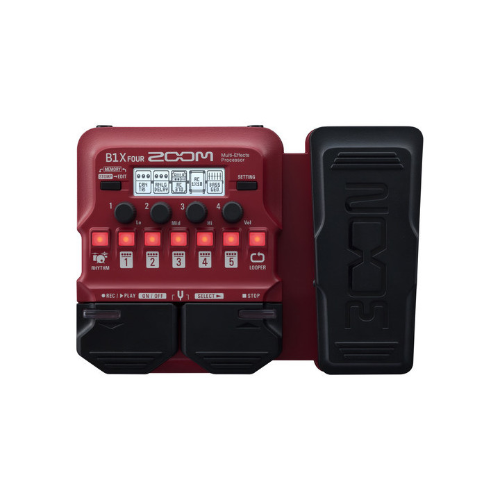 Zoom B1X FOUR - Bass Multi-Effects Processor w/out PSU AD16E