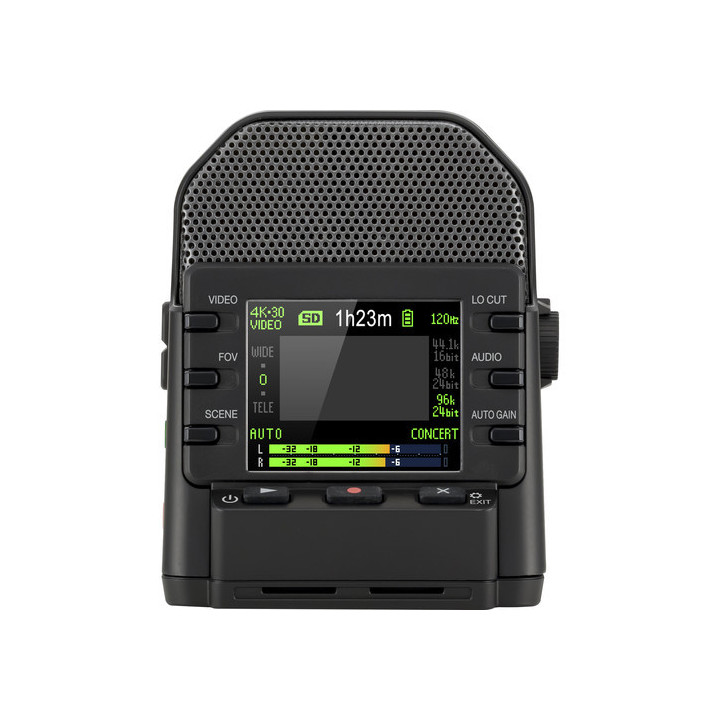 Zoom Q2n-4K - Ultra HD Handy Video Recorder, w/out AD-17E Power Adapter