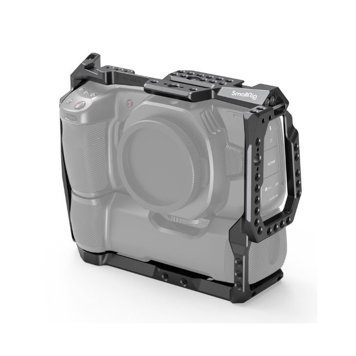 SmallRig 2765 - Camera Cage for BMPCC 4K & 6K with Battery Grip Attached