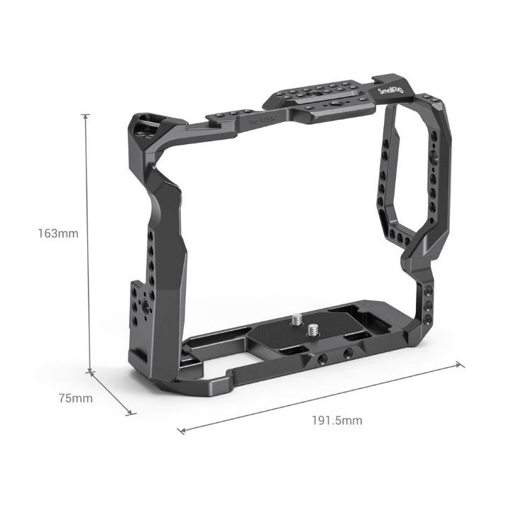 SmallRig 2765 - Camera Cage for BMPCC 4K & 6K with Battery Grip Attached