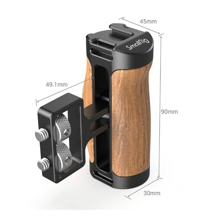 SmallRig 2913 - Wooden Mini Side Handle