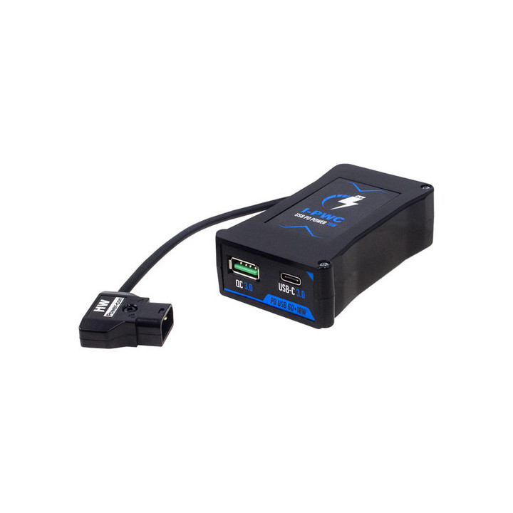 Hawkwoods I-PWC - USB 3 ,0 + C - Power-Con (male) - 30cm