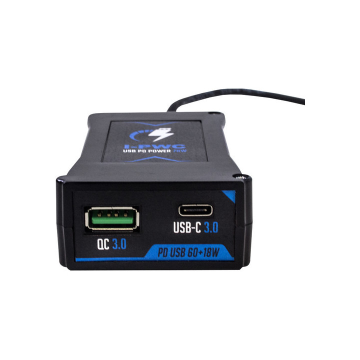 Hawkwoods I-PWC - USB 3 ,0 + C - Power-Con (male) - 30cm