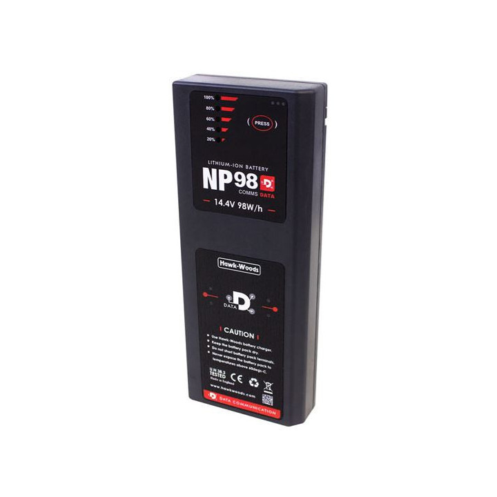 Hawkwoods NP98D - 14.4V 98Wh NP1 Lithium-Ion Data BatteryC
