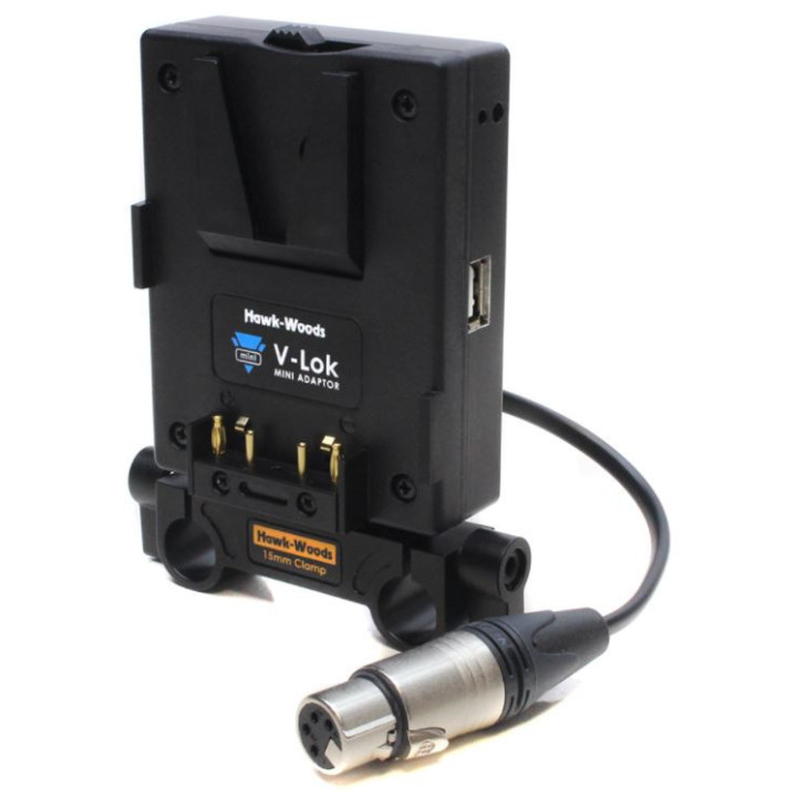 Hawkwoods VLM-C53B - V-Lok 15mm Canon C300 mk3, C500 mk2 adaptor