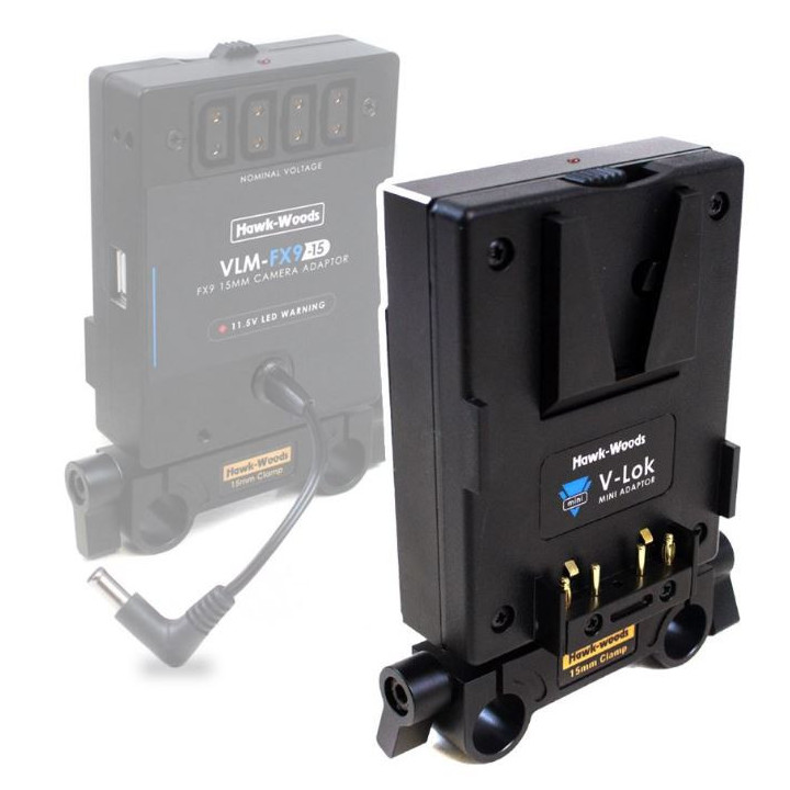 Hawkwoods VLM-FX9/15 -  V-Lok 15mm Sony FX6/FX9 adaptor