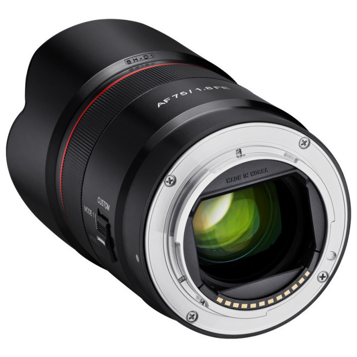 Samyang F1214806101 - AF 75mm F1.8 Sony E-Mount