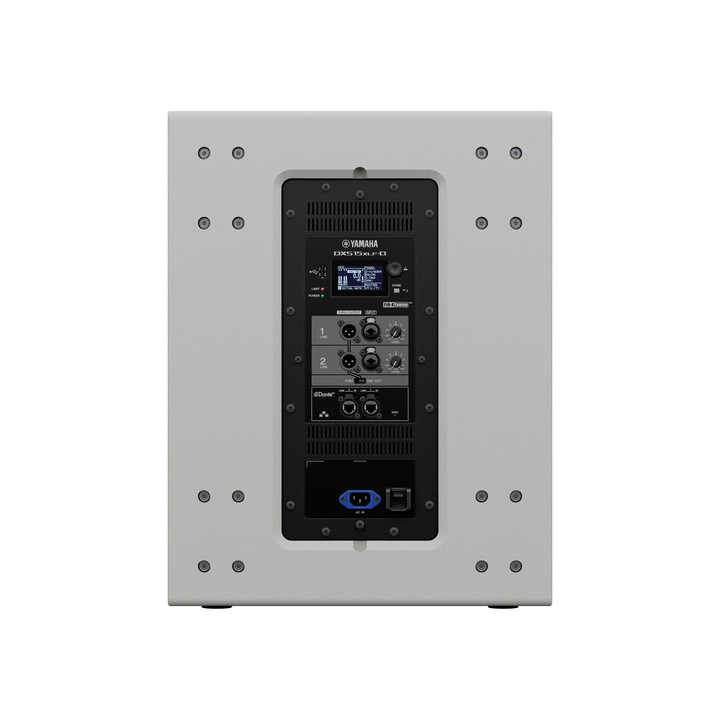 Yamaha DXS15XLF-DW - 1600W 15 inches Powered Subwoofer, White (Dante-Equipped)