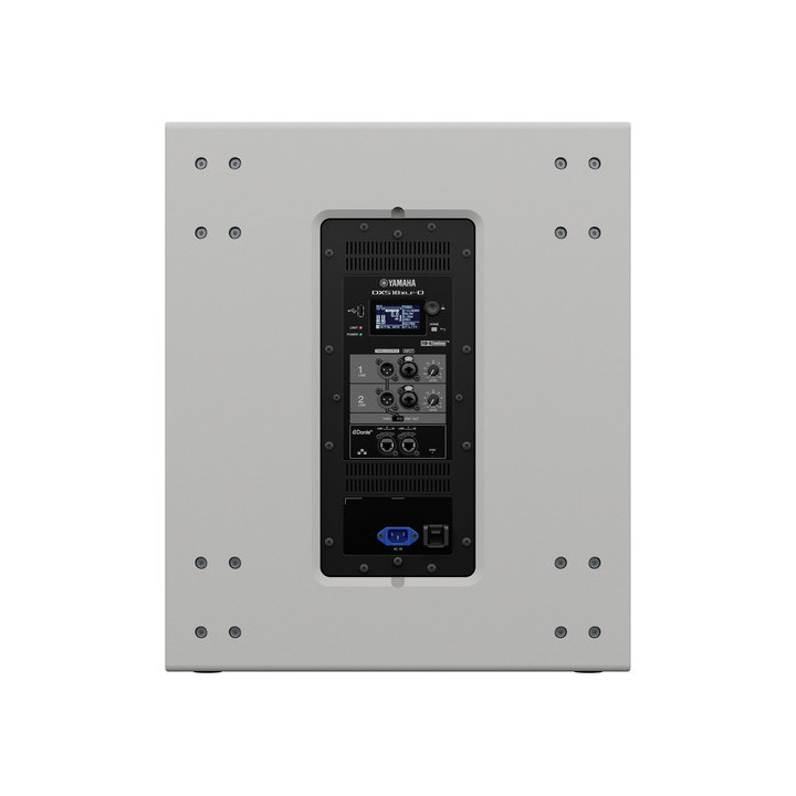 Yamaha DXS18XLF-DW - 1600W 18 inches Powered Subwoofer, White (Dante-Equipped)