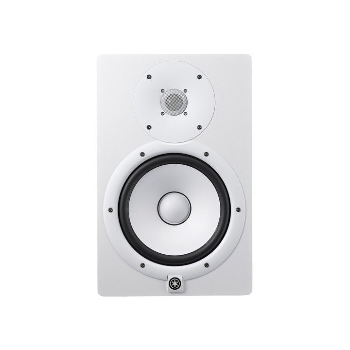 Yamaha HS8IW - Bi-Amped 2-Way Bassreflex Studio Monitor Speaker (White)