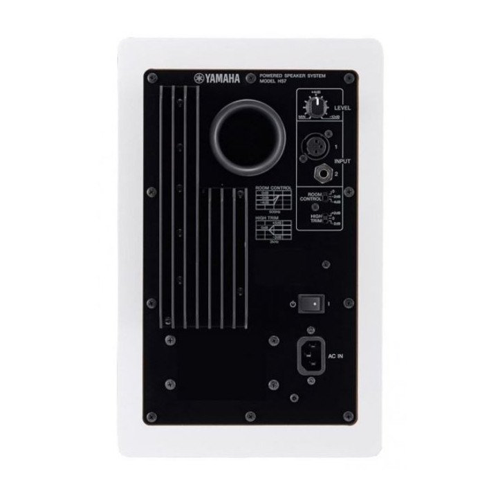 Yamaha HS8IW - Bi-Amped 2-Way Bassreflex Studio Monitor Speaker (White)