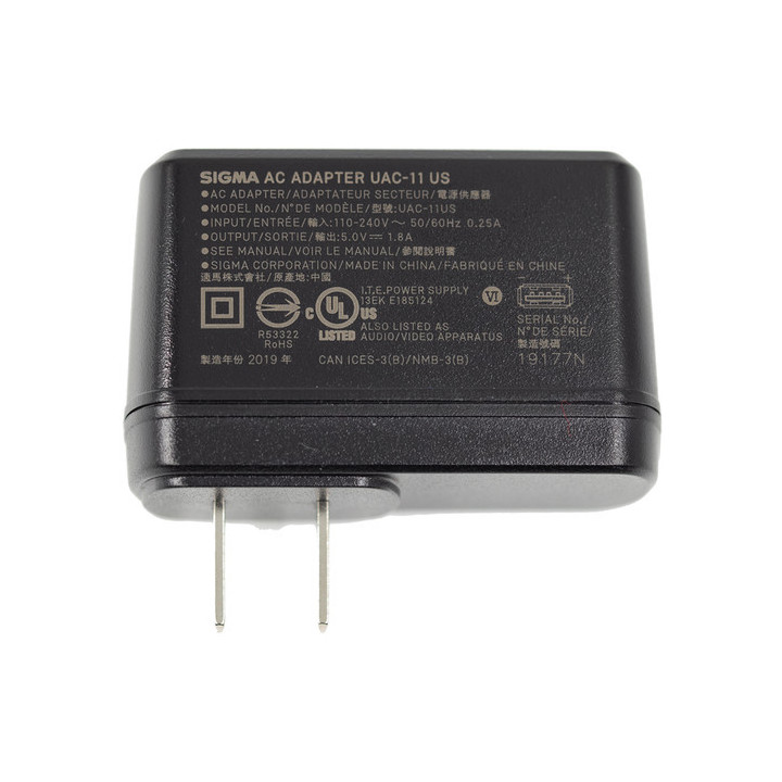 SIGMA EYA062 - USB AC Adapter UAC-11 (fp)