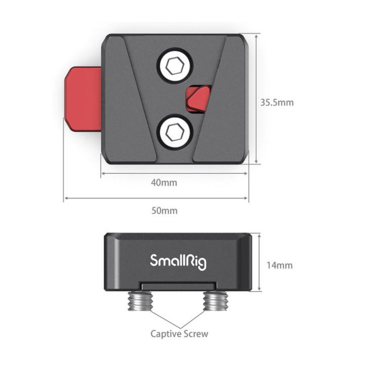 SmallRig MD2801B - Mini V-Lock Assembly Kit