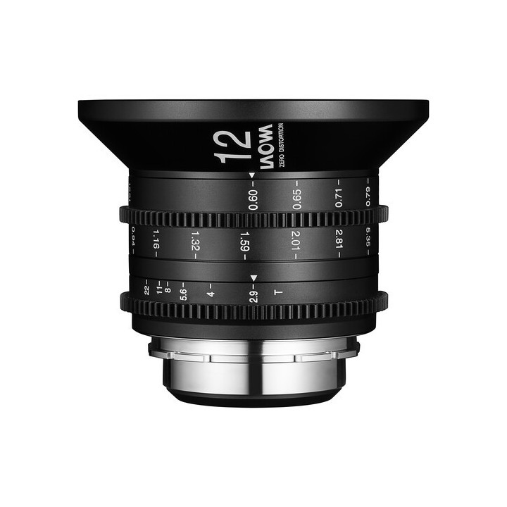 Laowa VE1229PLM - 12mm T2.9 Zero-D Cine (Meters)