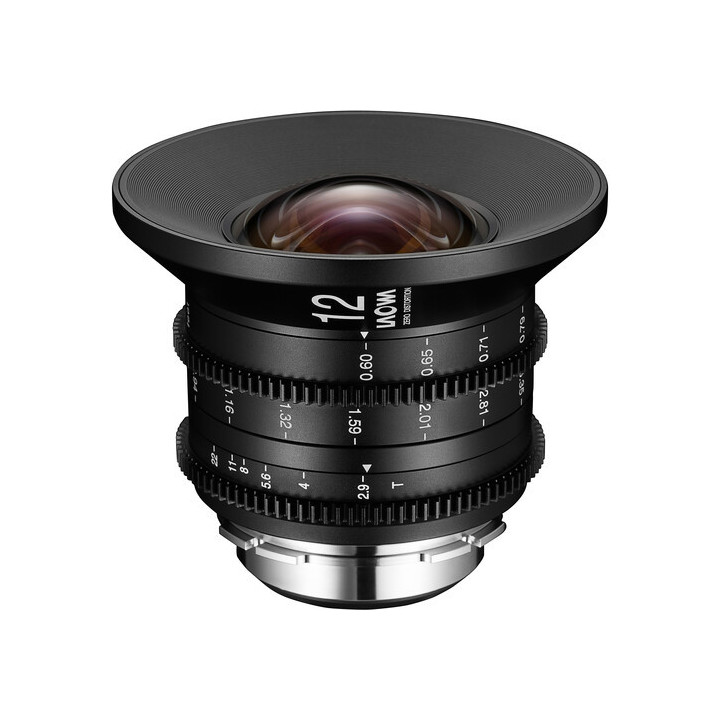 Laowa VE1229PLM - 12mm T2.9 Zero-D Cine (Meters)