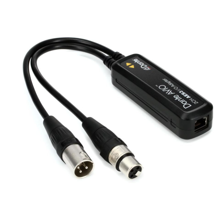 Audinate ADP-AES3-AU-2X2 - Dante AVIO 2x2 AES3/EBU I/O Adapter for Dante Audio Network