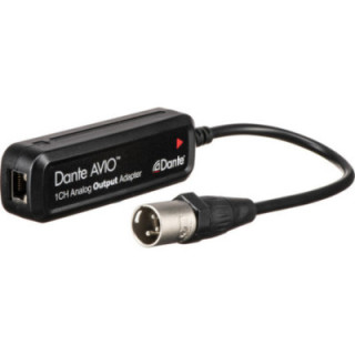 Audinate ADP-DAO-AU-0X1 - Dante AVIO 1-Channel XLR Analog Output Adapter for Dante Audio Network