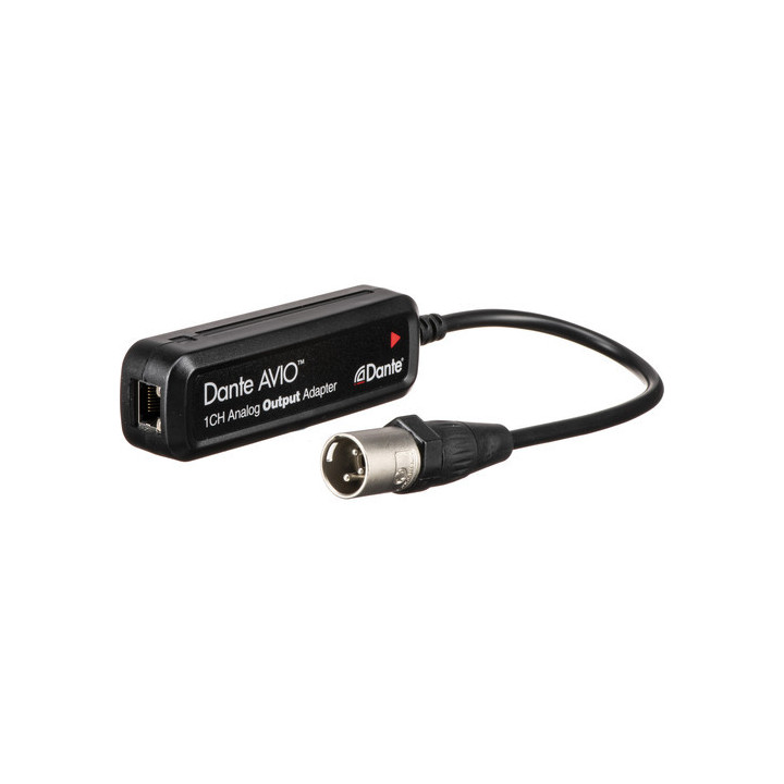 Audinate ADP-DAO-AU-0X1 - Dante AVIO 1-Channel XLR Analog Output Adapter for Dante Audio Network