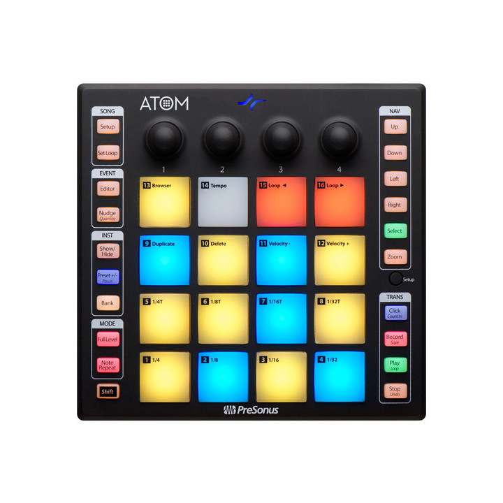 PreSonus ATOM - Production and Performance Pad Controller