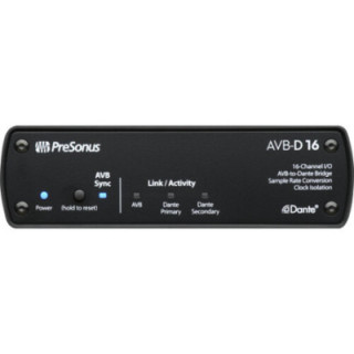 PreSonus AVB-D 16 - Network Bridge 16x16 Two-Way AVB-to-Dante