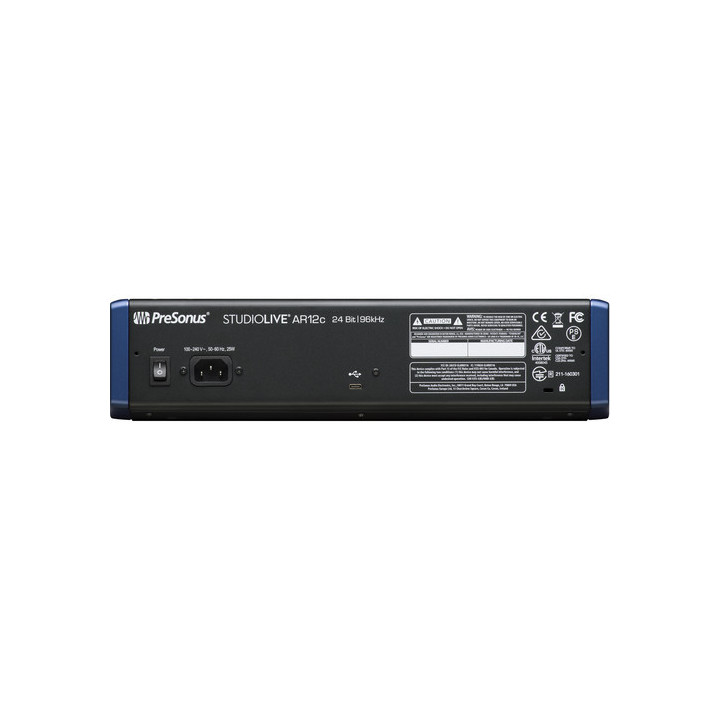 PreSonus SLMAR12C EU - StudioLive AR12c USB-C 14-Channel Hybrid Performance and Recording Mixer