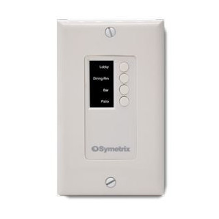 Symetrix 80-0173-A - W2 White IP/PoE Remote Control