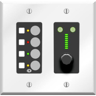 Symetrix ARC-SWK-W - Modular Remote Control Wall Panel, White