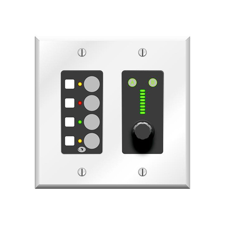 Symetrix ARC-SWK-W - Modular Remote Control Wall Panel, White
