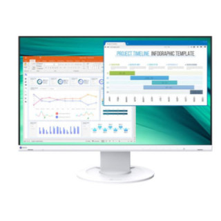 EIZO EV2460-Swiss Edition blanc - 23.8" IPS-LCD WIDESCREEN THIN EDGE, White