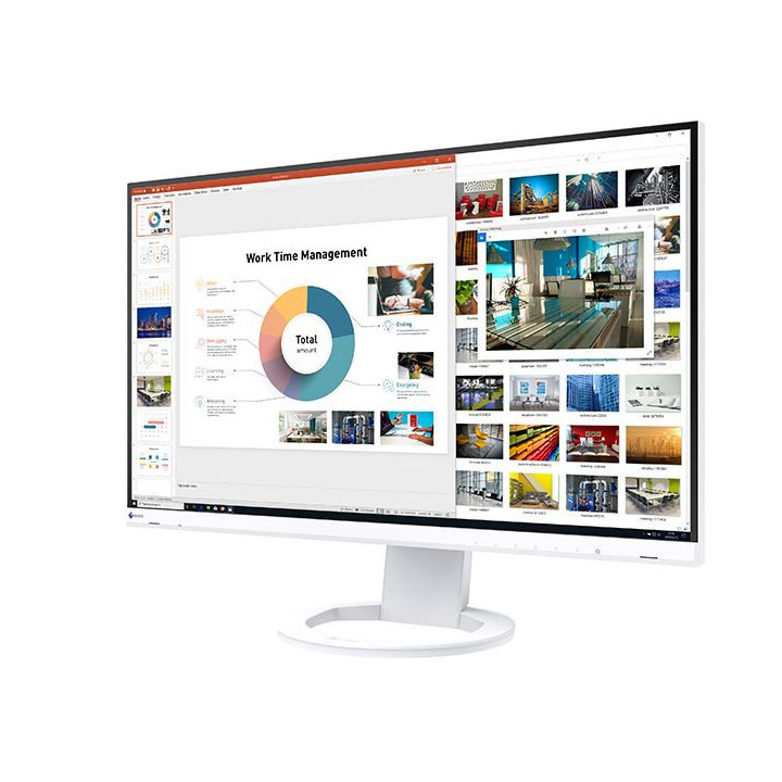 Eizo EV2760 WT - EV2760-Swiss Edition blanc - 27" Dalle IPS-LED top of the line (16:9 Format), White