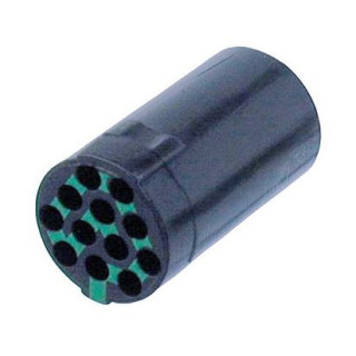 Contrik MFI - Female insert for up to 12 contacts