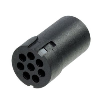 Contrik MI8 - Male insert for cable and chassis connector