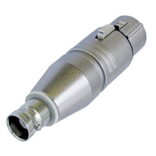 Contrik NA2FBNC - 3 pole XLR female - BNC socket