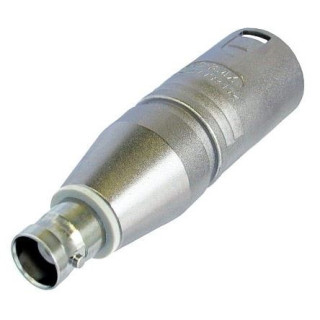 Contrik NA2MBNC - 3 pole XLR male - BNC socket