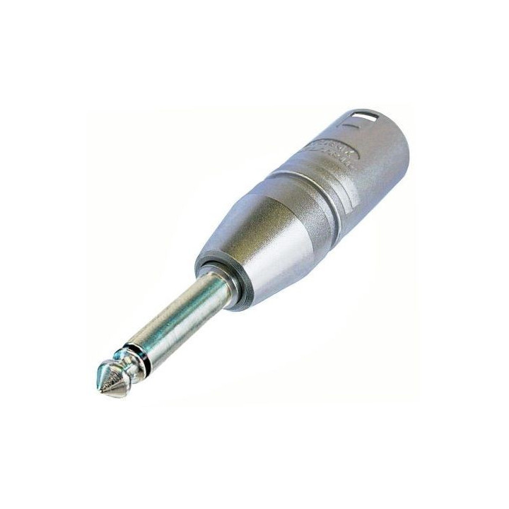 Contrik NA2MP - 3 pole XLR male - Mono 1/4 inches plug (tip, sleeve contact)