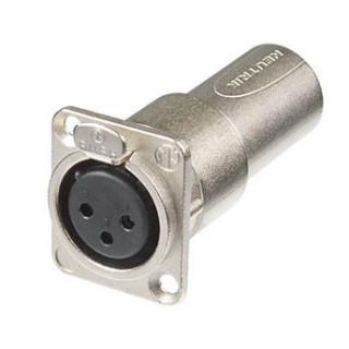 Contrik NA3FDM - XLR female-male feedthrough adapter for panel mount