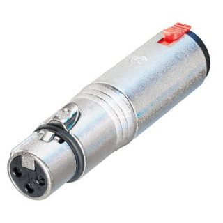 Contrik NA3FJ - 3 pole XLR female - Stereo 1/4 inch locking jack