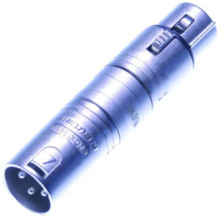 Contrik NA3FM-40DB - Adaptor XLR female to XLR male with atenuator -40dB