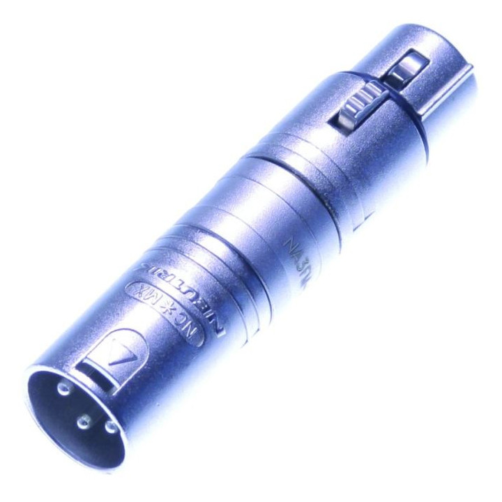 Contrik NA3FM-40DB - Adaptor XLR female to XLR male with atenuator -40dB