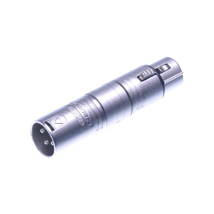 Contrik NA3FM-6DB - Adaptor XLR female to XLR male with attenuator -6dB