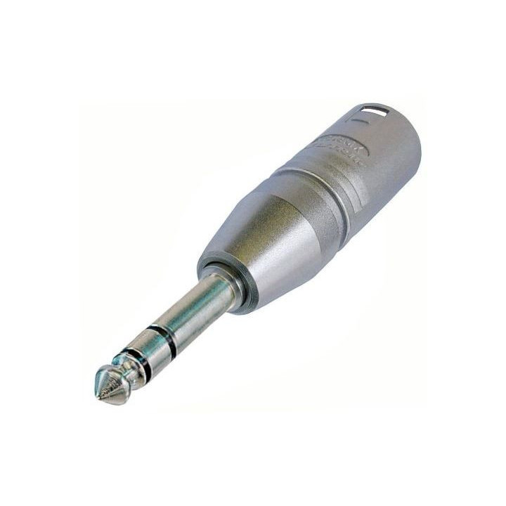 Contrik NA3MP - 3 pole XLR male - stereo 1/4 inch plug