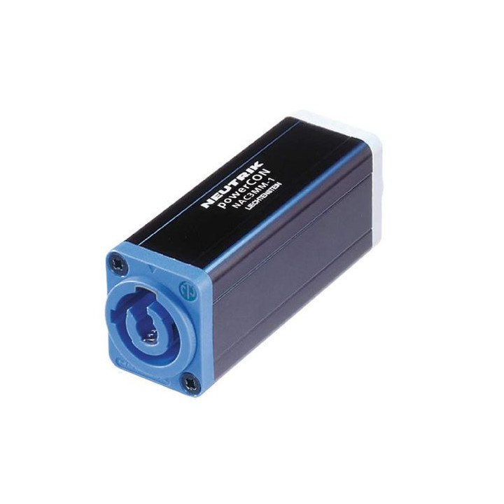 Contrik NAC3MM-1 - NAC3MPA-1 (power in) - NAC3MPB-1 (power out), coupler