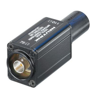 Contrik NADITBNC-MX - BNC f 75 ohm input - XLR m cable end 110 ohm output