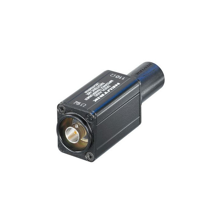 Contrik NADITBNC-MX - BNC f 75 ohm input - XLR m cable end 110 ohm output