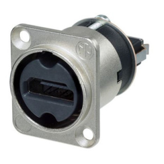 Contrik NAHDMI-W - HDMI 1.4 feedthrough adapter, D-shape housing