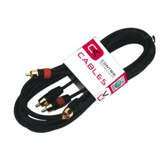 Contrik NAK10CC-SIAM - 10m Phono Cable 2 x NF2CL/2